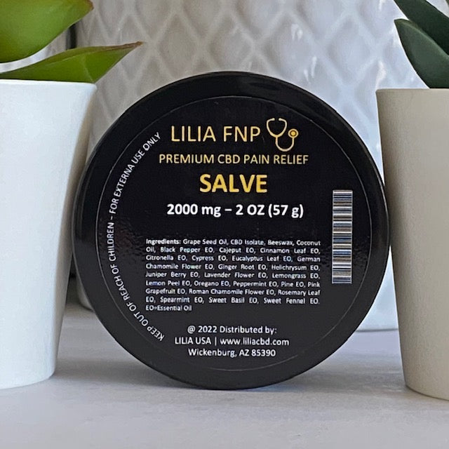 PREMIUM CBD PAIN RELIEF SALVE - 4000 / 2000 / 1000 mg OF CBD ISOLATE - $0.025/mg - UNGÜENTO